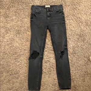 Free people black jeans SO CUTE AND COMFY!